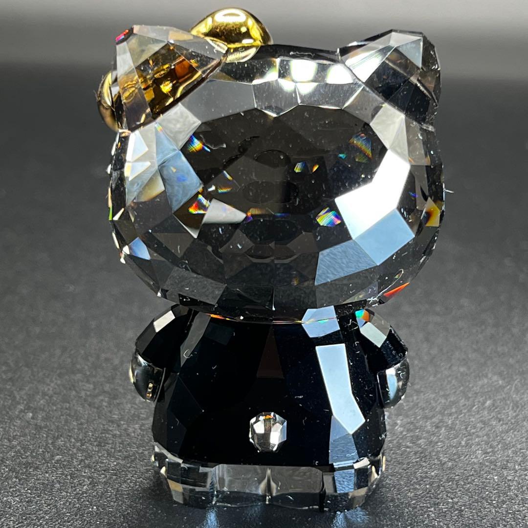 【激レア・限定品】スワロフスキー キティ ゴールドボウ ブラック 2012年限定