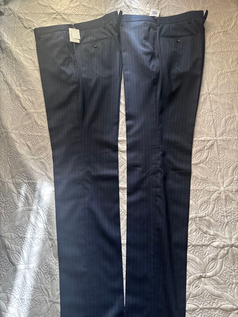 YA8　X L★５万円★ PERSON'S メンズビジネス●２パンツスーツ