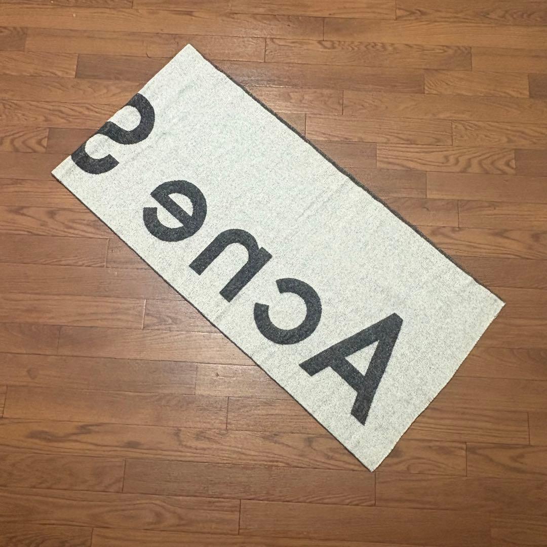 Acne Studios アクネストゥディオズ マフラー ストール ロゴ