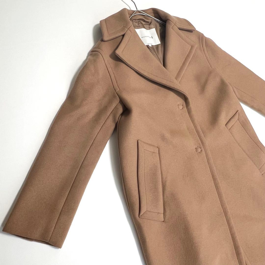 高級✨MACKINTOSH ウールチェスターコート 比翼 キャメル