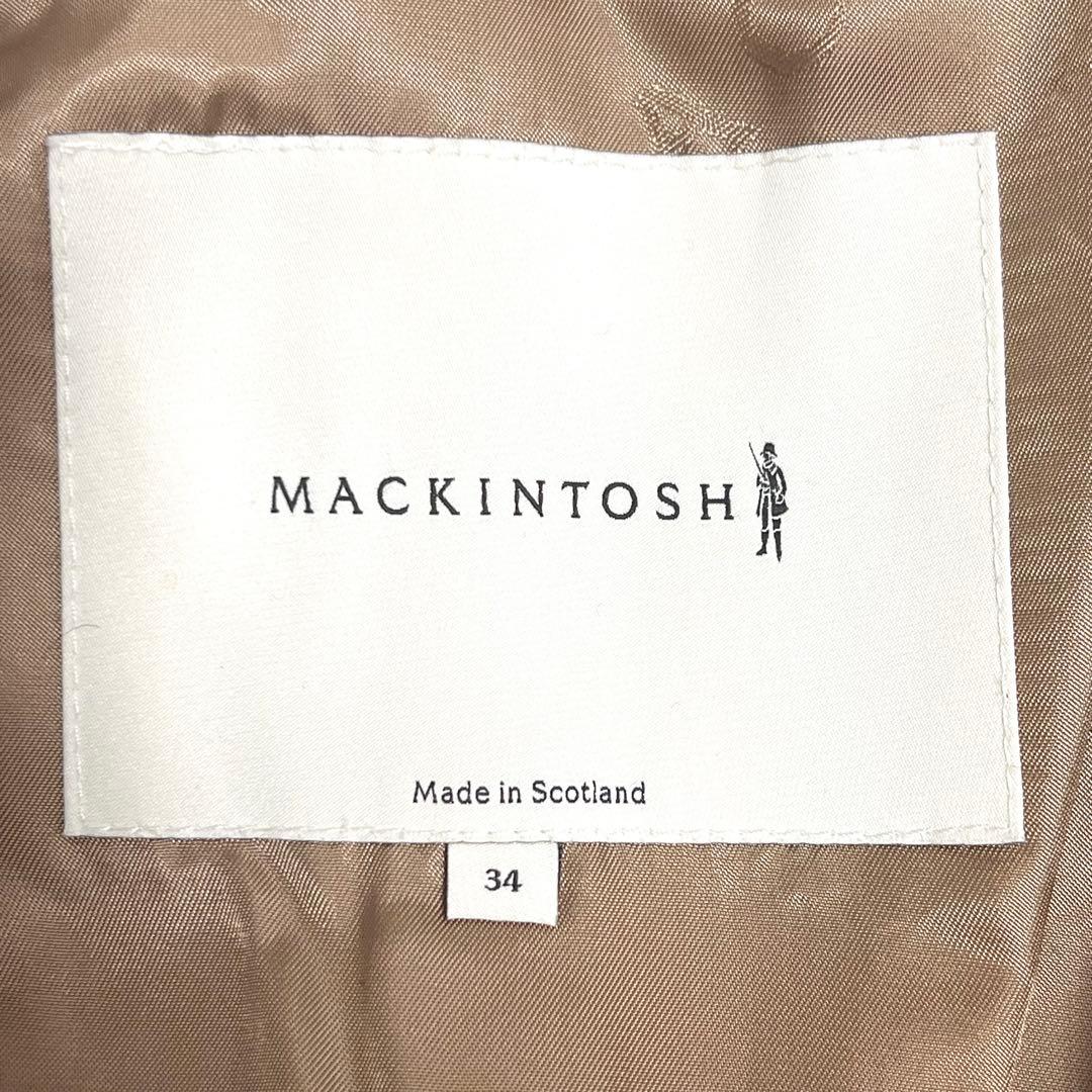 高級✨MACKINTOSH ウールチェスターコート 比翼 キャメル