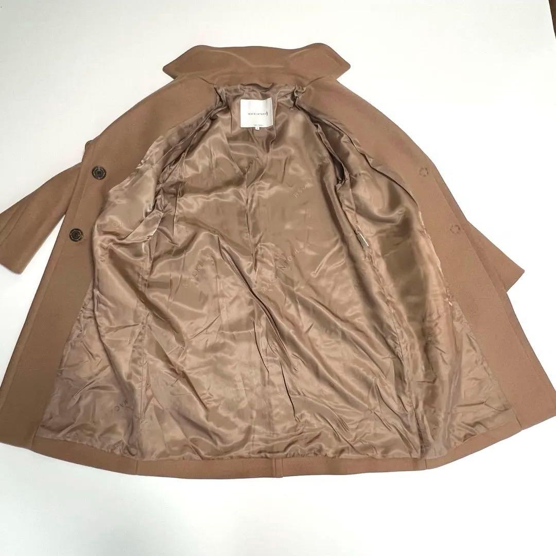 高級✨MACKINTOSH ウールチェスターコート 比翼 キャメル
