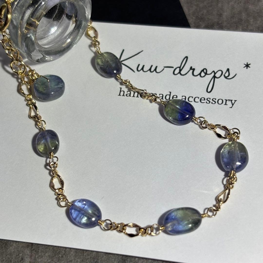 【Kayaです】14kgfバイカラータンザナイトブレスレット他・計3点