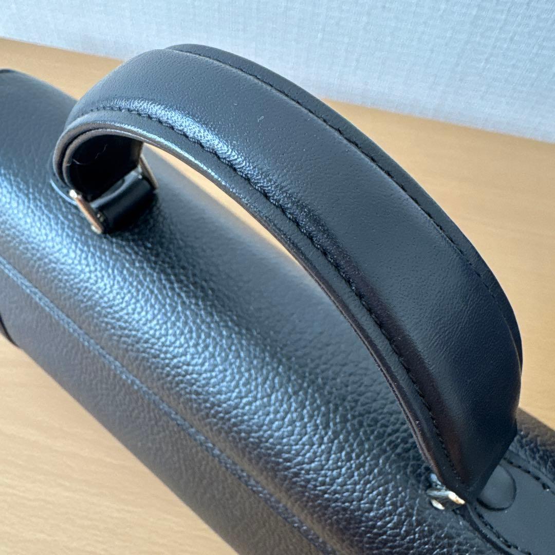 未使用品★Burberrys ブラック ドラムバッグ 箱付き