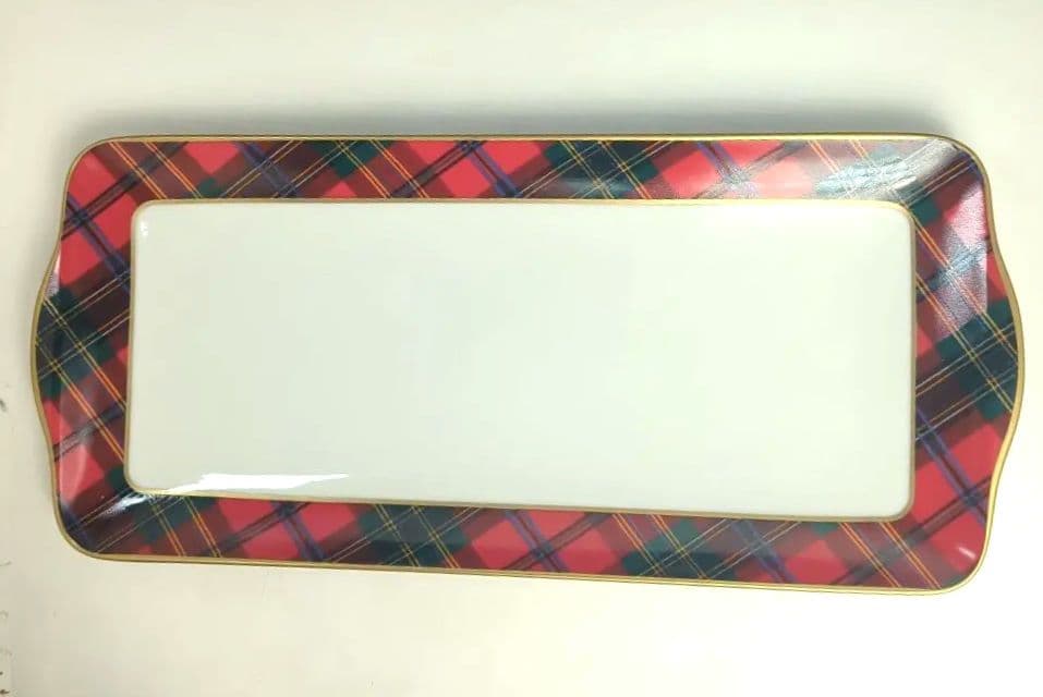 Ralph Lauren アッシュボーンタータン　サンドトレイ 長方形　プレート