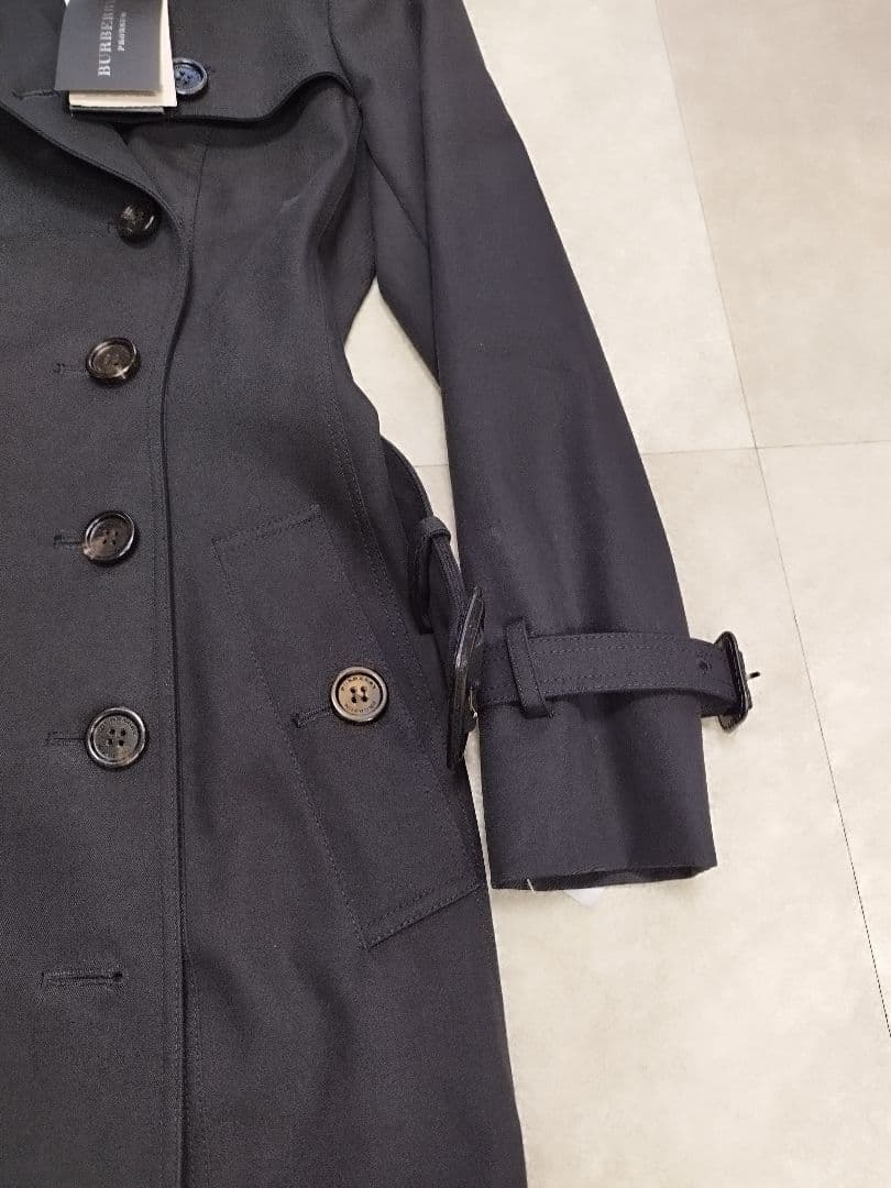 新品 バーバリー トレンチコート ブラック BURBERRY PRORSUM