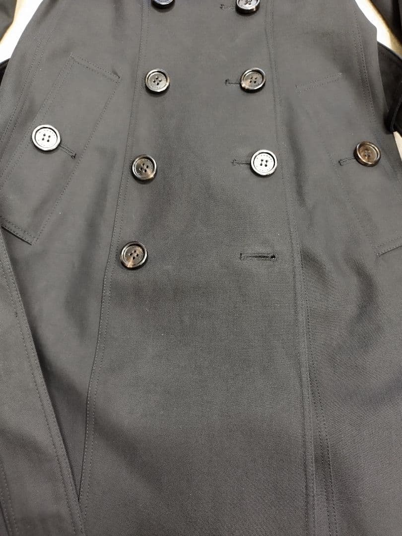新品 バーバリー トレンチコート ブラック BURBERRY PRORSUM