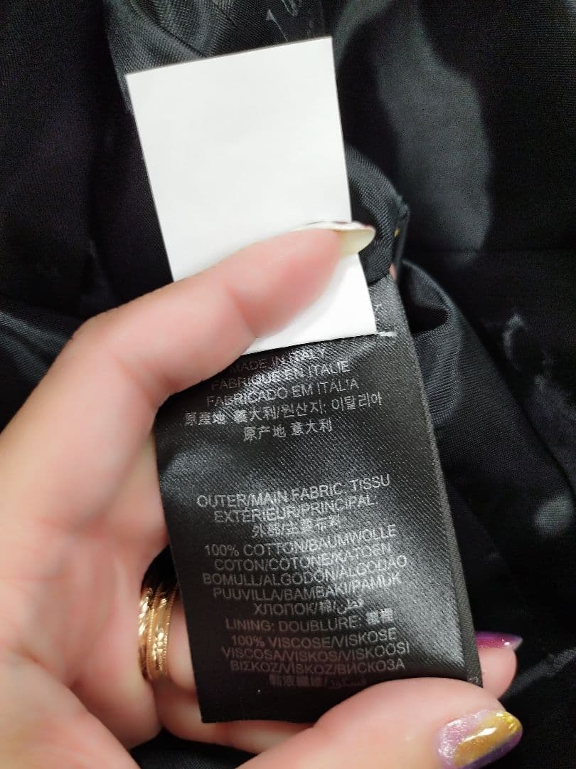 新品 バーバリー トレンチコート ブラック BURBERRY PRORSUM