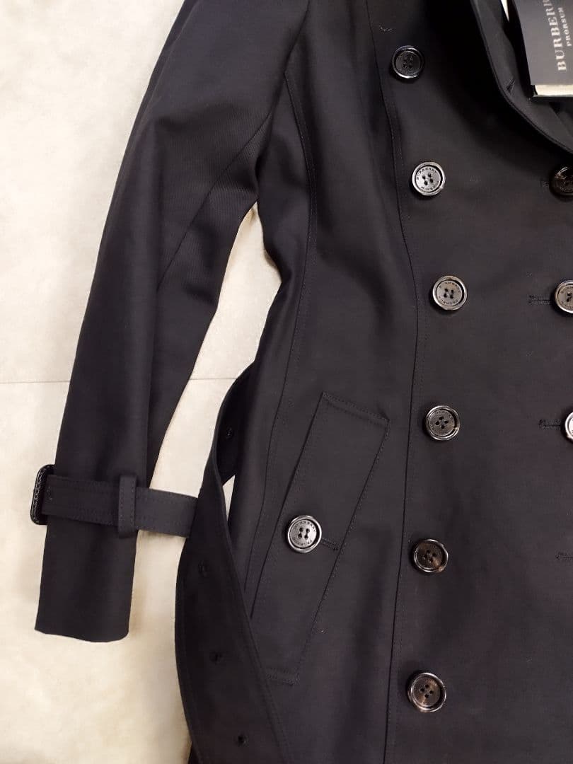 新品 バーバリー トレンチコート ブラック BURBERRY PRORSUM