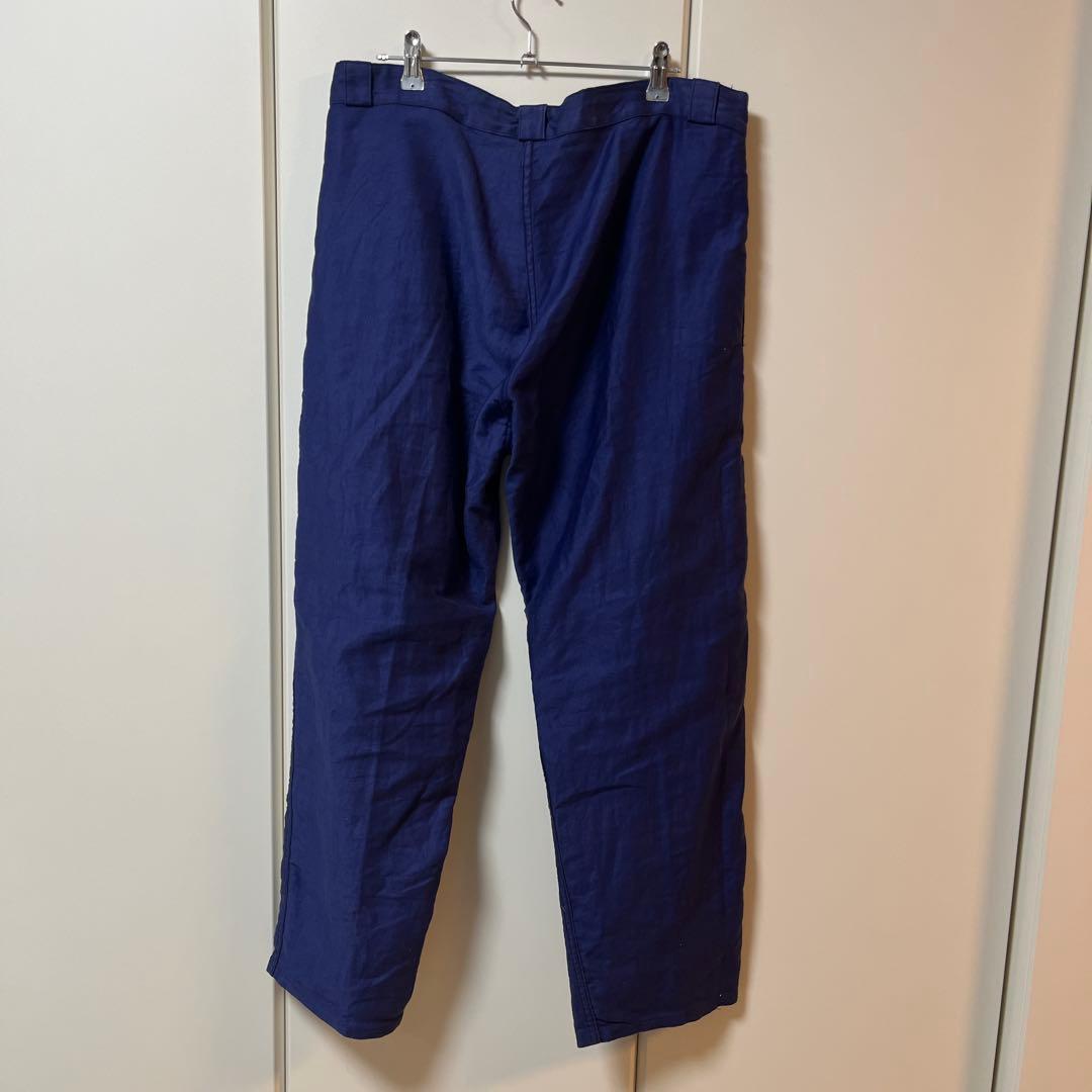 40s 50s フレンチヴィンテージ　ライトモールスキン　ワークパンツ