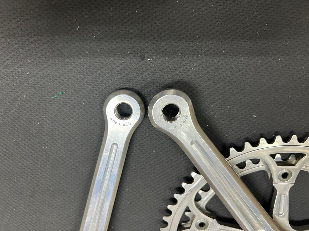 ビンテージ カンパニョーロ スーパーレコード クランク 165㎜ 52x42