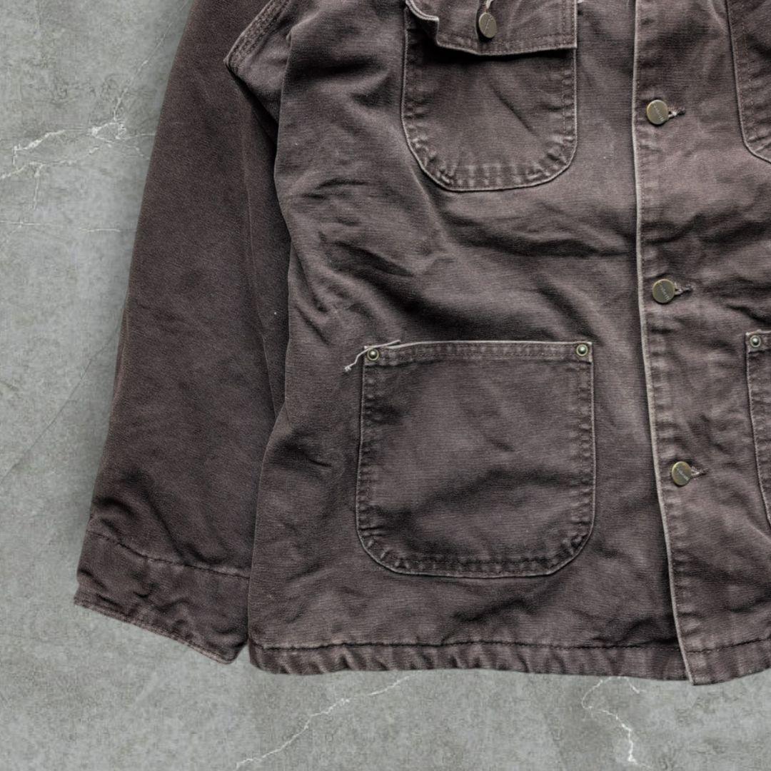 う*え様 カーハート チョアコート 企業ロゴ Lサイズ 鬼フェード メキシコ製