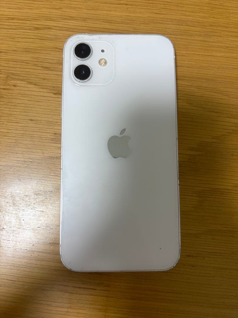 iPhone12 128GB ホワイト　液晶割れ