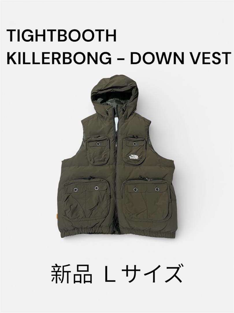 キ*グ様 【新品】TIGHTBOOTH killerbong DOWN VEST