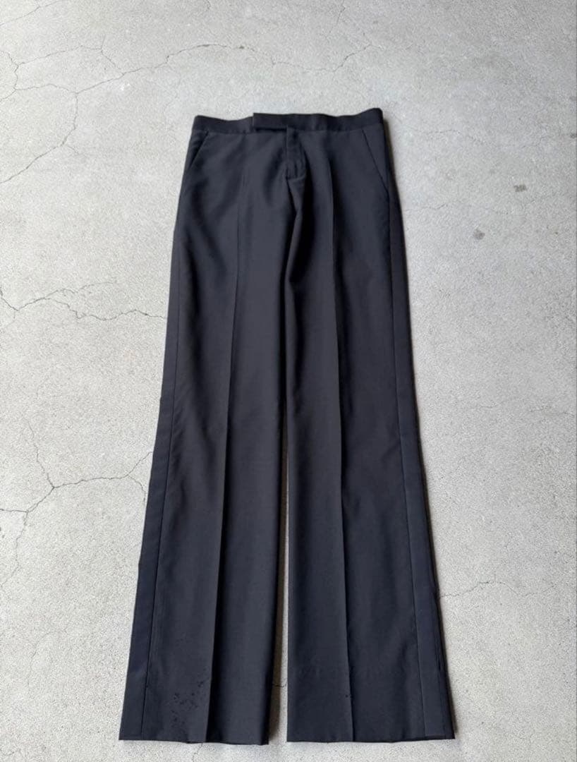 パンツ Dior HOMME 08SS Black Wool Slacks