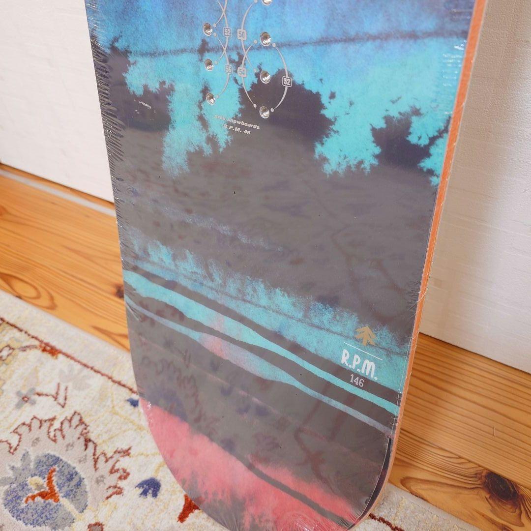新品未使用GRAYグレイスノーボードR.P.M.アールピーエム146cmグラトリ