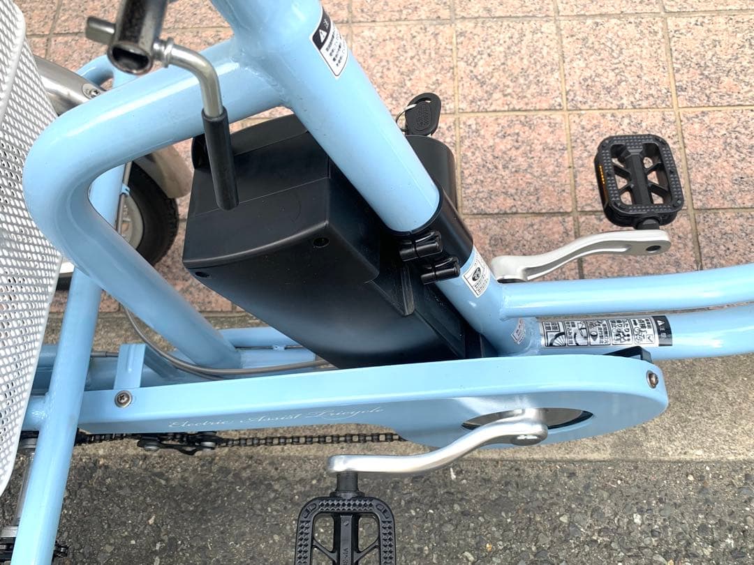 送料無料AshiakuCharlie電動三輪自転車5.8Ah 20-16インチ