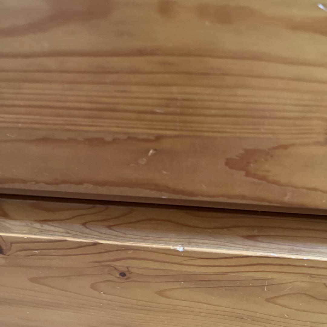 パイン材3段チェスト　送料込み