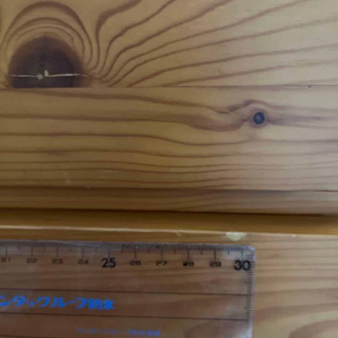 パイン材3段チェスト　送料込み