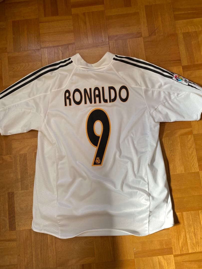 レアルマドリード ロナウド 9番　ホームユニフォーム　04/05