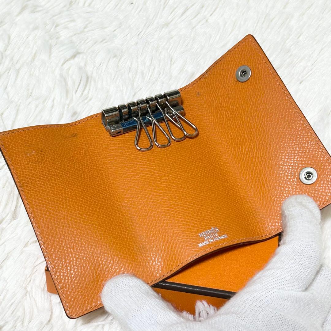【訳アリ】エルメス HERMES ベアン キーケース