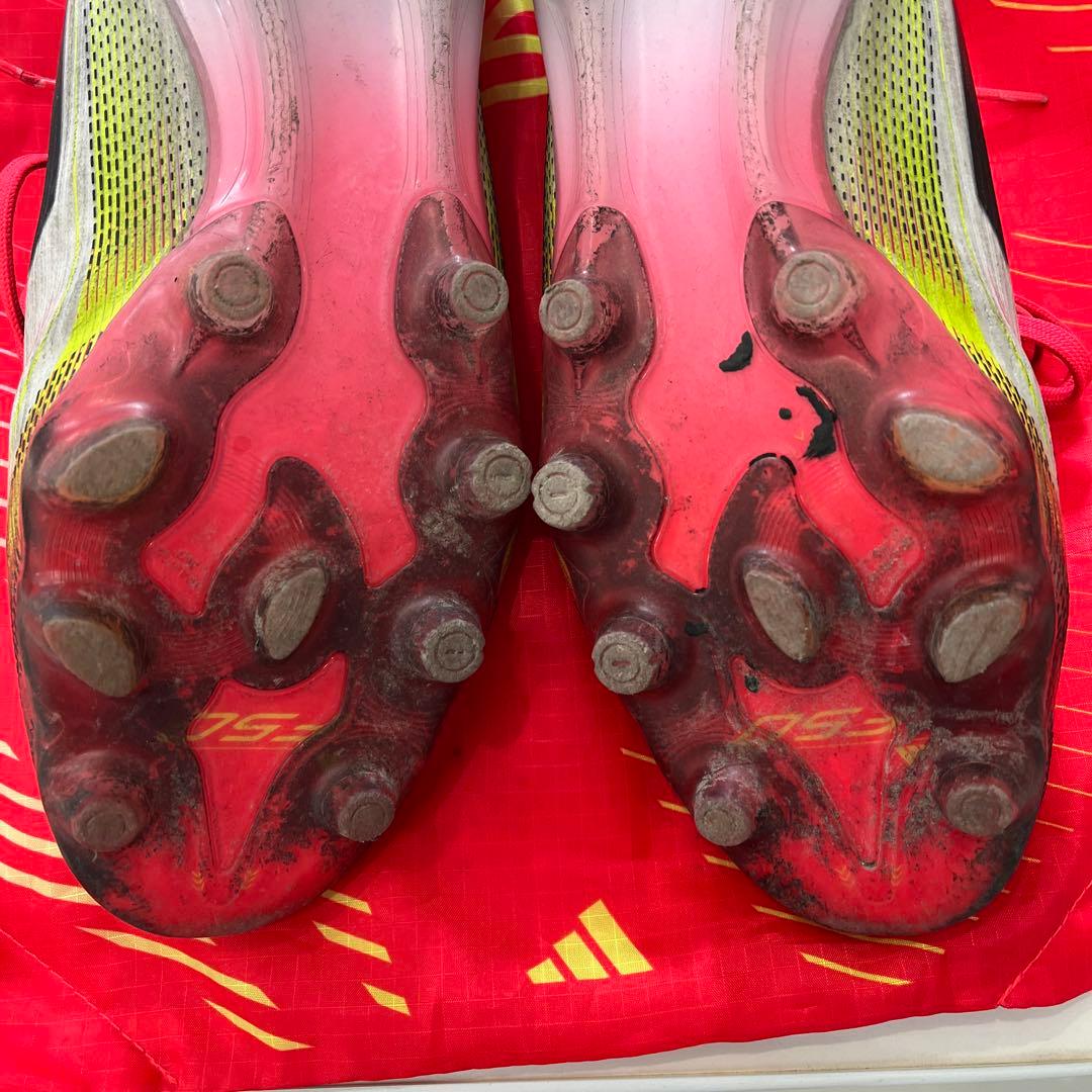 adidas F50 HG/AG サッカーシューズ スパイク　サイズ25.0