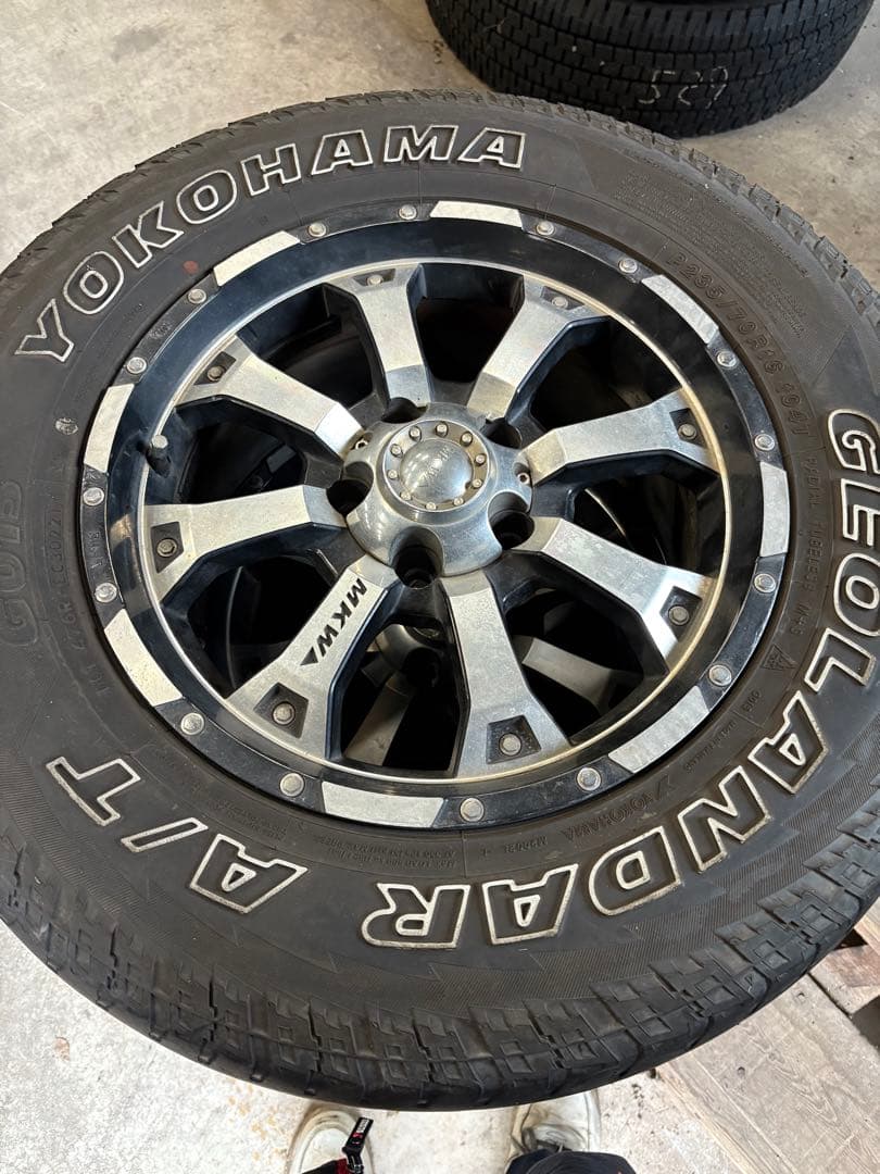 mkw mk46 16インチホイール 4本