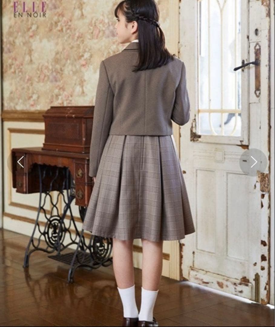 ELLE en noir ブリティッシュアンティークアンサンブルスーツ 150