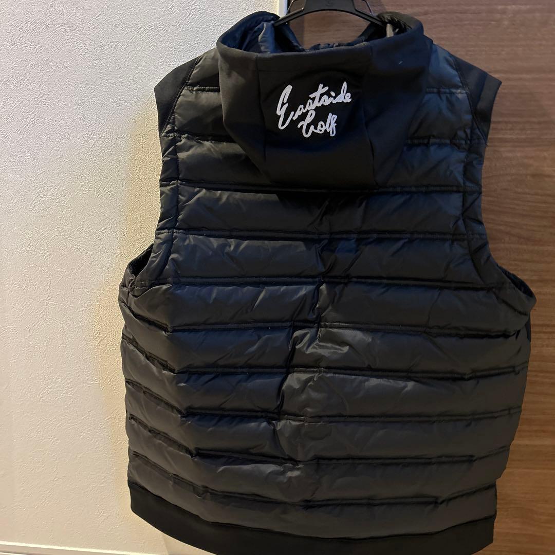 EASTSIDE GOLF フード付きベスト L ブラック