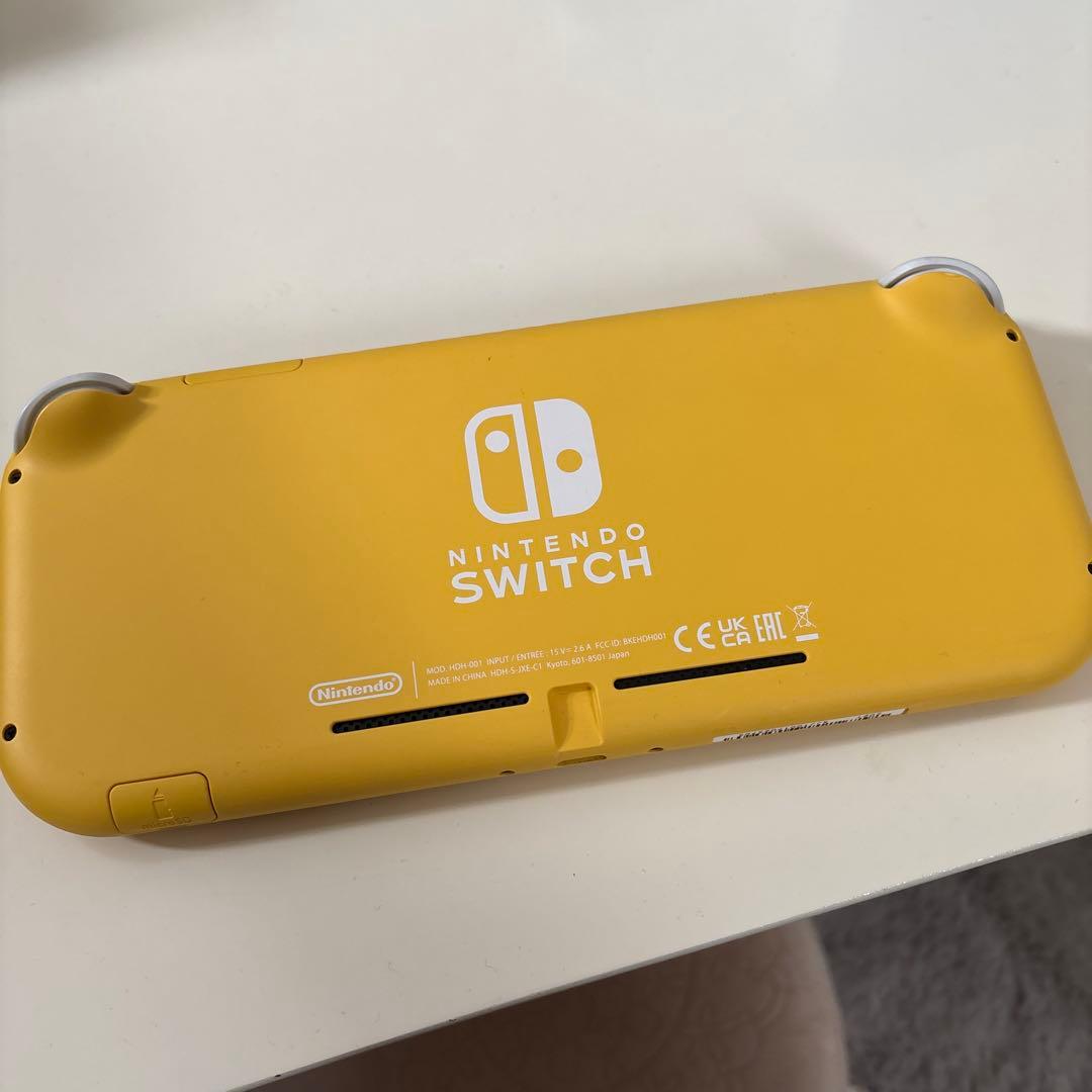 （箱・充電器なし）Nintendo switch lite イエロー