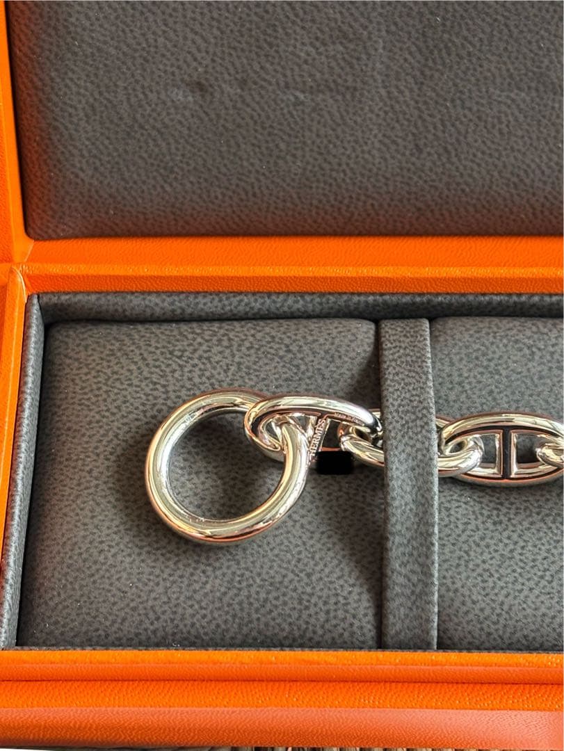 【新品・未使用】エルメス　シェーヌダンクル　GM 13コマ　保証書・レシート付き