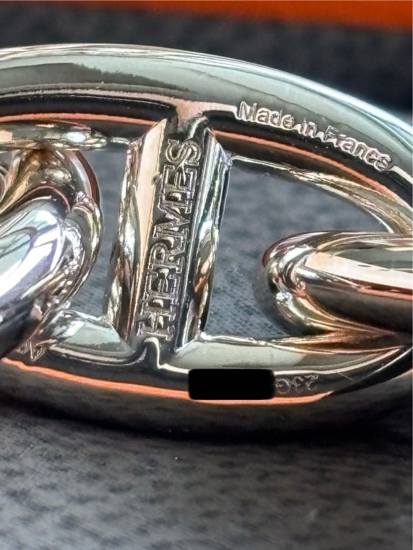 【新品・未使用】エルメス　シェーヌダンクル　GM 13コマ　保証書・レシート付き