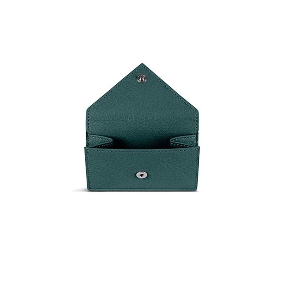BALENCIAGA ダークグリーン ミニ財布