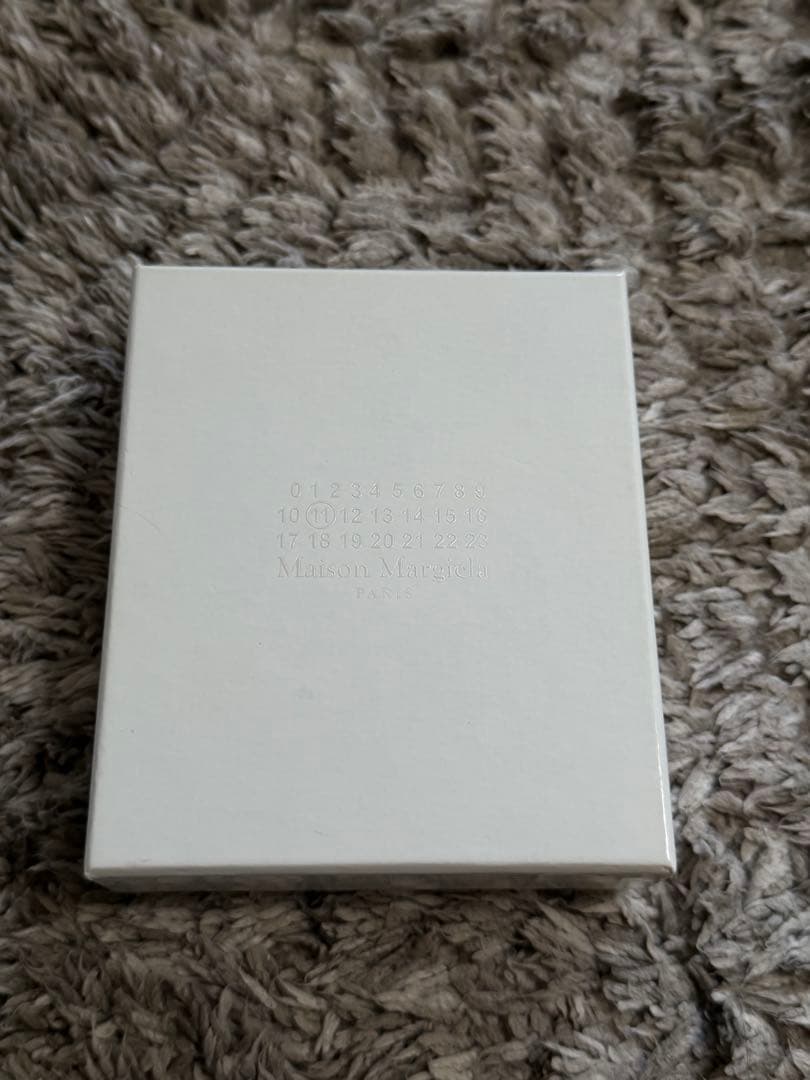 『美品』MAISON MARGIELA メゾンマルジェラ三つ折り財布　黒