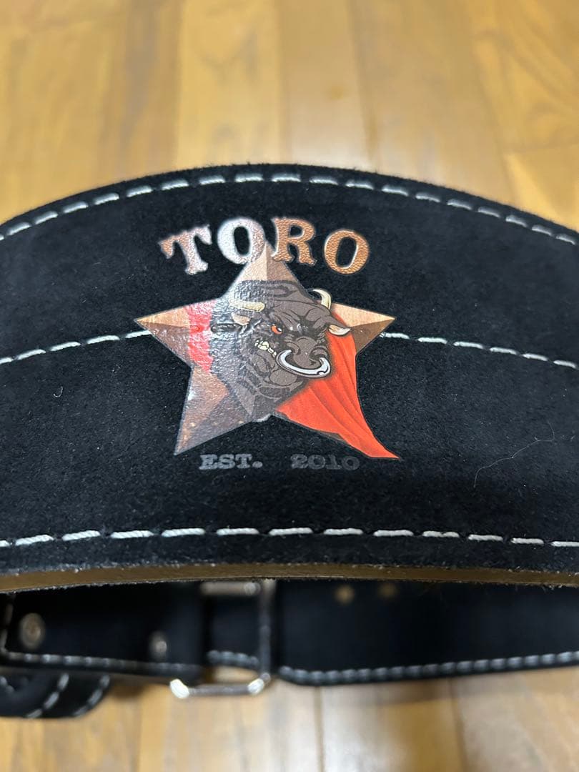 【美品】タイタン　トロブラボー　パワーリフティングベルト　１０ｍｍ　ブラック