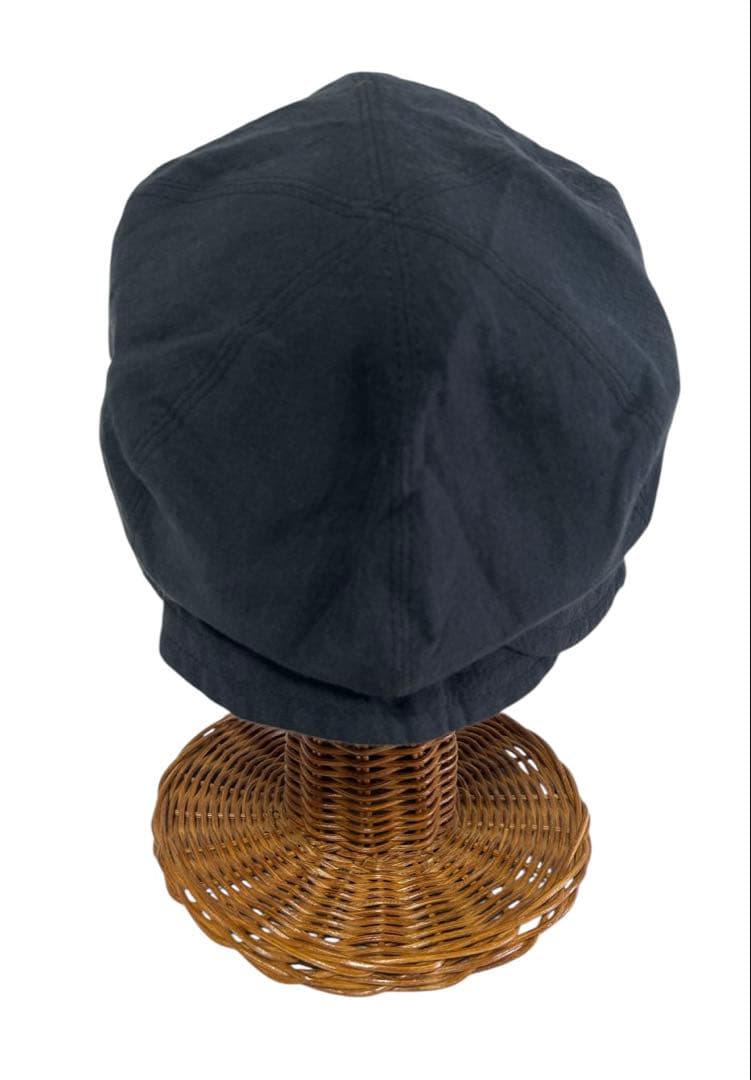 【新品未使用】タグ付き ヴィヴィアンウエストウッド 麻 キャスケット 帽子 黒