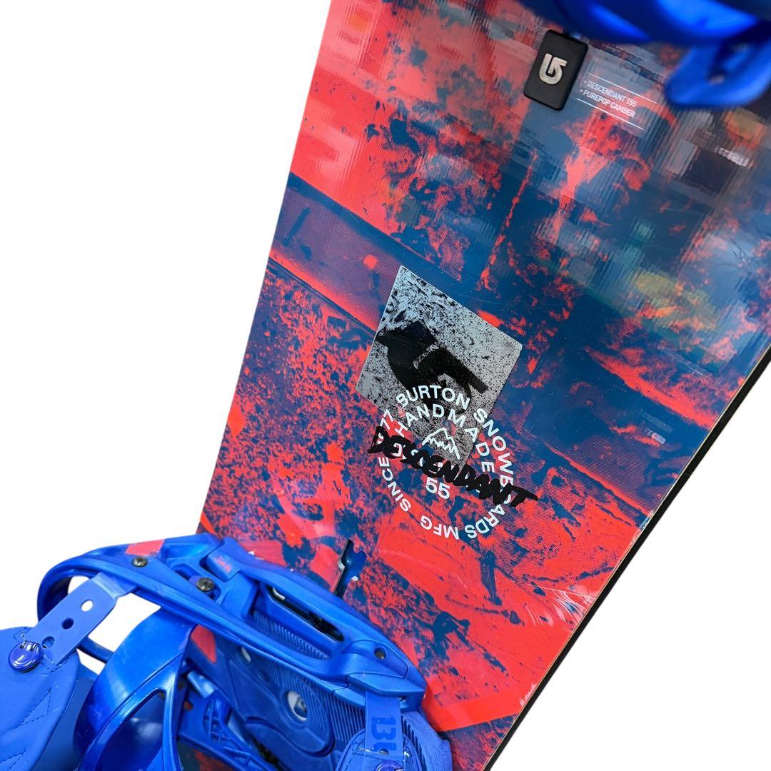 BURTON DESCENDANT 152cm CARTEL　セット