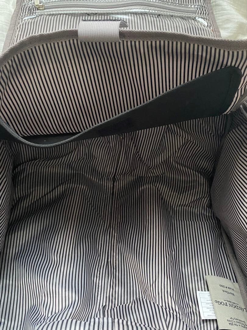 London fog 美品　機内持ち込み/スーツケース/横型/一回使用/黒