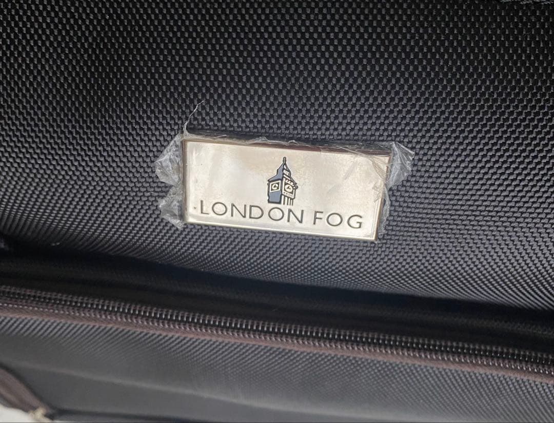 London fog 美品　機内持ち込み/スーツケース/横型/一回使用/黒
