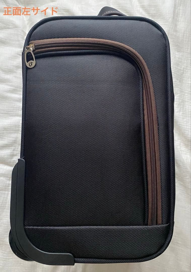 London fog 美品　機内持ち込み/スーツケース/横型/一回使用/黒