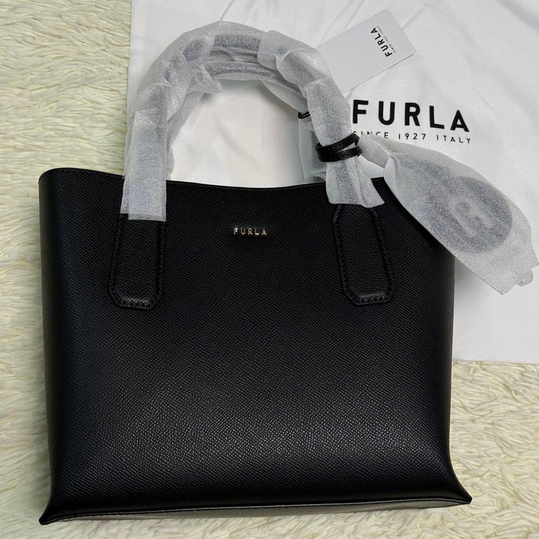 新品未使用 フルラ Furla レザー 本革 クラシック ネロ トートバッグ
