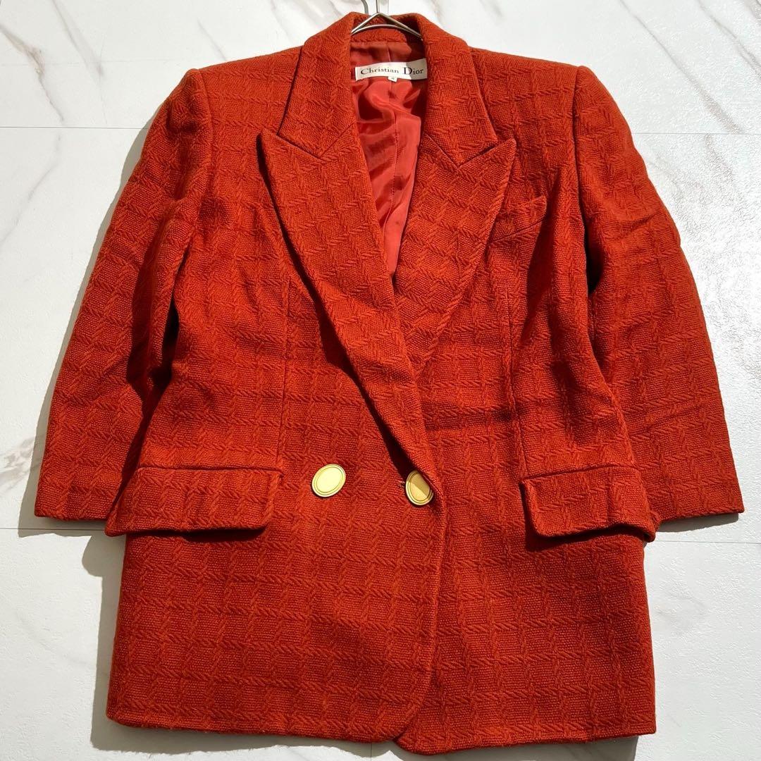 合馬公式アカウント1様　クリスチャンディオール　テーラードジャケット　金ボタン