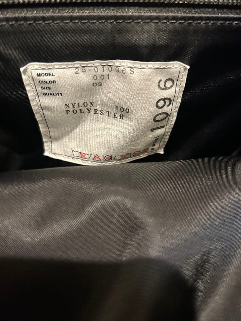 used) sacai nylon back pack ブラック