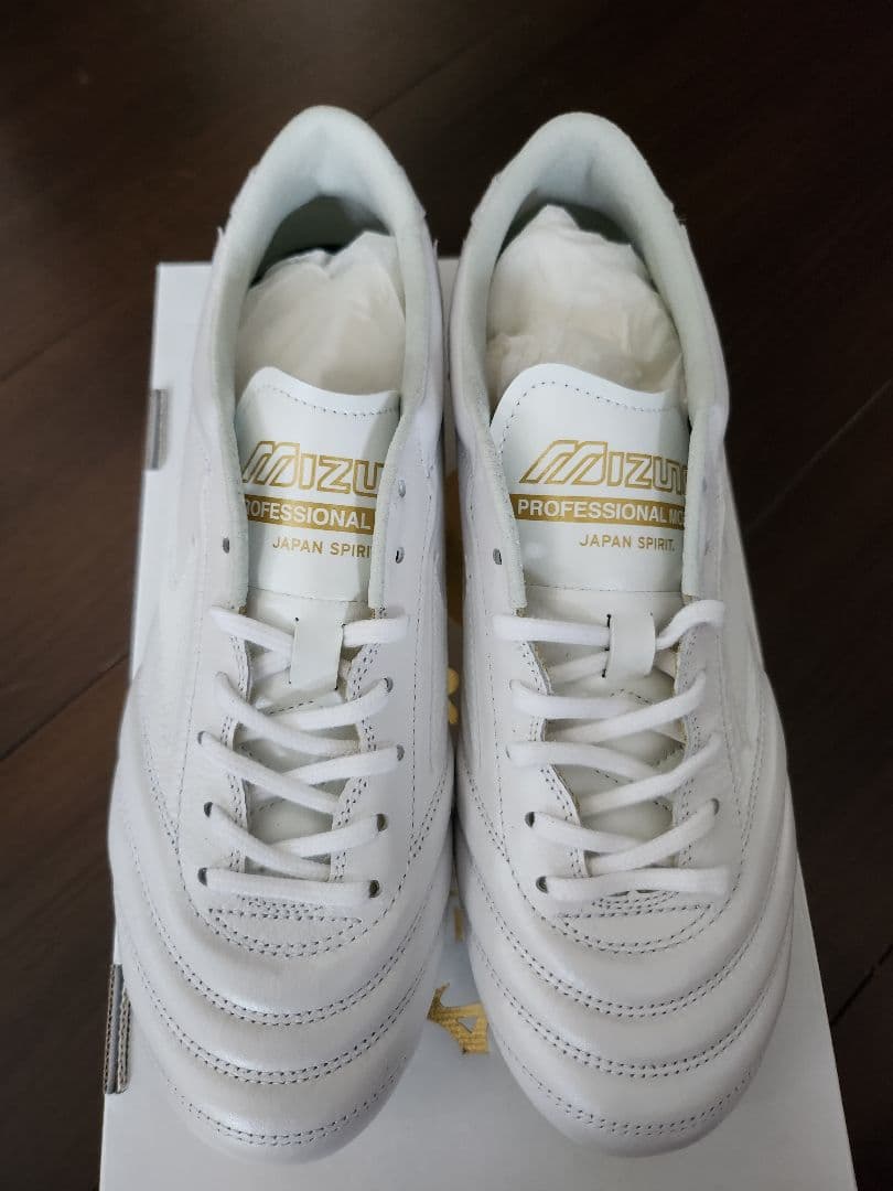 激レアサイズ、MizunoモレリアU L.40周年記念モデル未使用24㎝