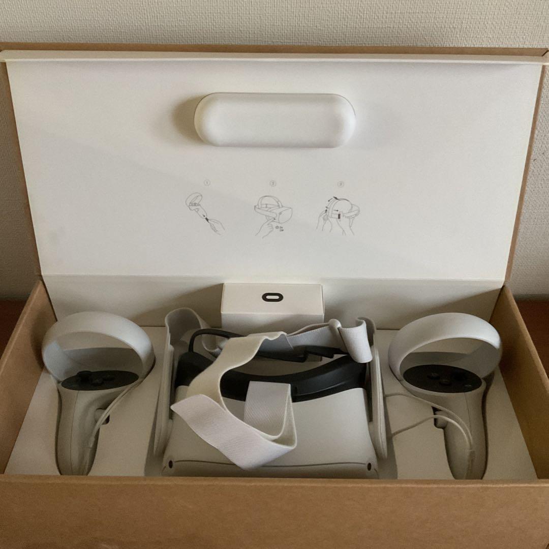  Quest 2 ホワイト コントローラー付き