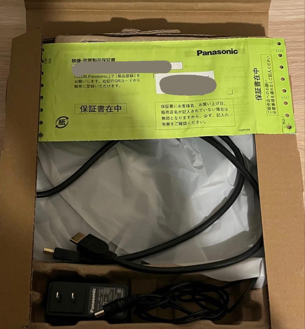 【保証書付き】Panasonic DMP-BD90S-K ブルーレイプレーヤー