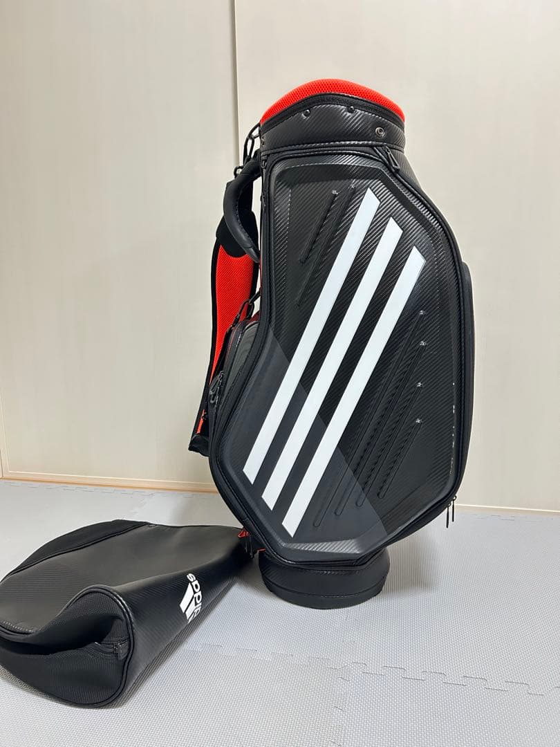 adidas アディダス 9.5型 アスリートプロモデル キャディバッグ