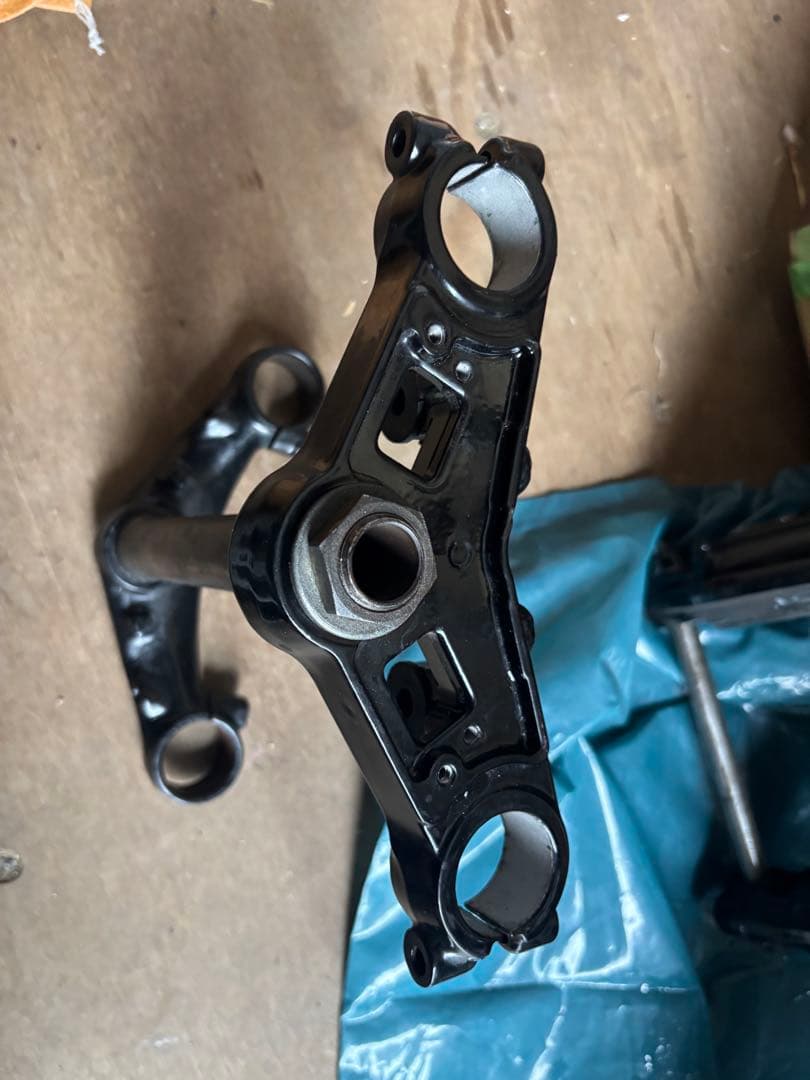 cbx550fフロントリアホイールフロントフォーク三又トップcbx400f