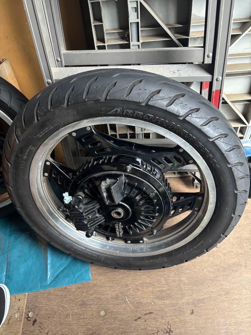 cbx550fフロントリアホイールフロントフォーク三又トップcbx400f