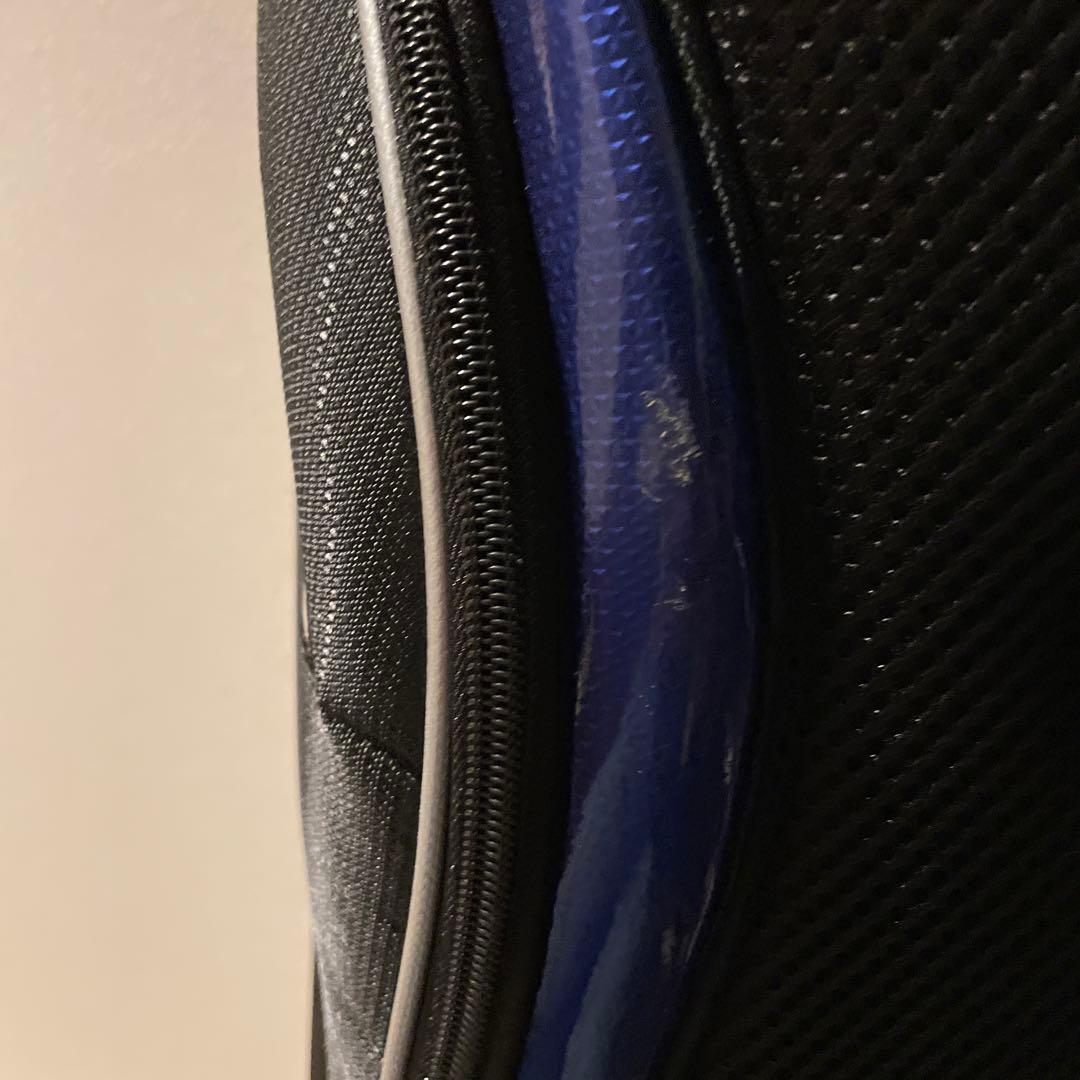 【新品未使用】ミズノゴルフキャディバッグ　ブルー×ブラック5LJC17G100